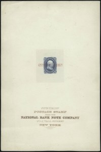 Sale 1026, Lot 1009, Essays and Proofs: 1847-67 Issues