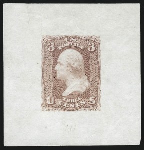 Sale 1026, Lot 1012, Essays and Proofs: 1847-67 Issues