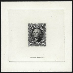 Sale 1026, Lot 1014, Essays and Proofs: 1847-67 Issues