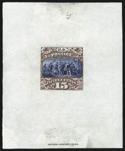 Sale 1026, Lot 1063, Essays and Proofs: 1869 Pictorial Issue, cont.