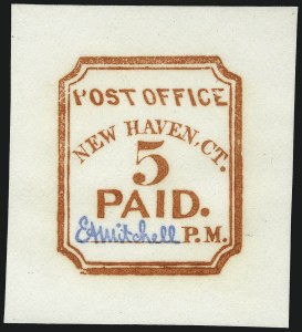 Sale 1026, Lot 1099, Postmasters Provisionals