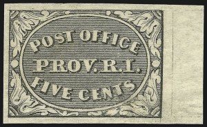 Sale 1026, Lot 1103, Postmasters Provisionals