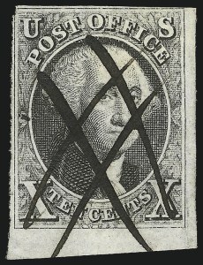 Sale 1026, Lot 1129, 1847 Issue and 1875 Reproduction (Scott 1-4)