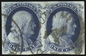 Sale 1026, Lot 1137, 1851-56 Issue (Scott 5A-17)
