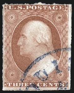 Sale 1026, Lot 1147, 1851-56 Issue (Scott 5A-17)