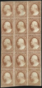 Sale 1026, Lot 1148, 1851-56 Issue (Scott 5A-17)