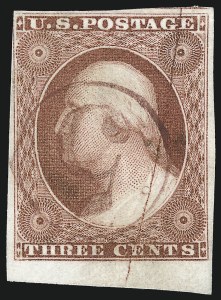 Sale 1026, Lot 1150, 1851-56 Issue (Scott 5A-17)
