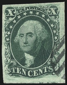 Sale 1026, Lot 1159, 1851-56 Issue (Scott 5A-17)