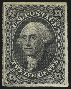 Sale 1026, Lot 1161, 1851-56 Issue (Scott 5A-17)