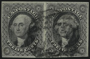 Sale 1026, Lot 1162, 1851-56 Issue (Scott 5A-17)