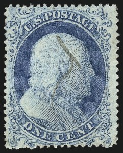 Sale 1026, Lot 1164, 1857-60 Issue and 1875 Reprint (Scott 18-46)