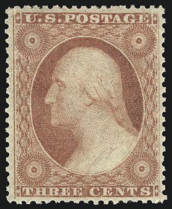 Sale 1026, Lot 1174, 1857-60 Issue and 1875 Reprint (Scott 18-46)