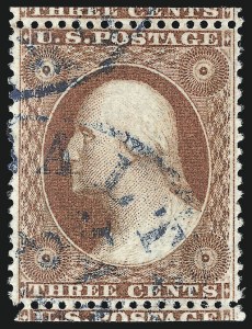 Sale Number 1026, Lot Number 1175, 1857-60 Issue and 1875 Reprint (Scott 18-46) Sale Number 1026, Lot Number 1175, 1857-60 Issue and 1875 Reprint (Scott 18-46)