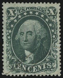 Sale 1026, Lot 1186, 1857-60 Issue and 1875 Reprint (Scott 18-46)
