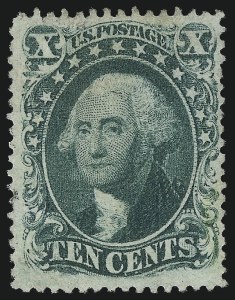 Sale 1026, Lot 1187, 1857-60 Issue and 1875 Reprint (Scott 18-46)
