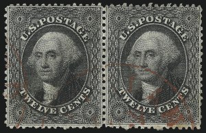 Sale 1026, Lot 1188, 1857-60 Issue and 1875 Reprint (Scott 18-46)