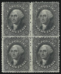 Sale 1026, Lot 1189, 1857-60 Issue and 1875 Reprint (Scott 18-46)