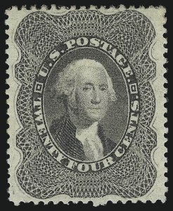 Sale 1026, Lot 1190, 1857-60 Issue and 1875 Reprint (Scott 18-46)