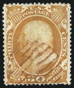 Sale 1026, Lot 1194, 1857-60 Issue and 1875 Reprint (Scott 18-46)