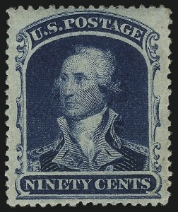 Sale 1026, Lot 1197, 1857-60 Issue and 1875 Reprint (Scott 18-46)