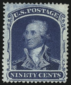 Sale 1026, Lot 1198, 1857-60 Issue and 1875 Reprint (Scott 18-46)