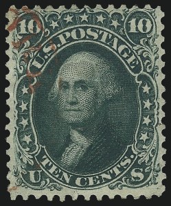 Sale 1026, Lot 1202, 1861-66 Issue (Scott 56-76)