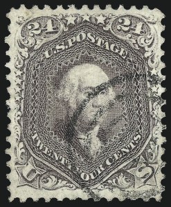 Sale 1026, Lot 1212, 1861-66 Issue (Scott 56-76)