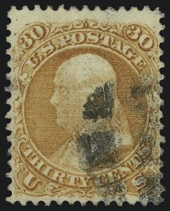 Sale 1026, Lot 1245, 1867-68 Grilled Issue and 1875 Re-Issue (Scott 79-109)