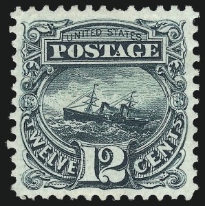 Sale 1026, Lot 1278, 1875 Re-Issue of 1869 Pictorial Issue (Scott 123-132)