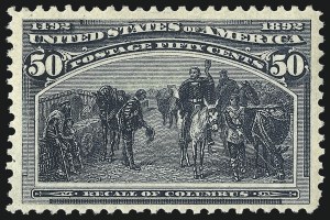 Sale 1026, Lot 1316, 1893 Columbian Issue (Scott 230-245)