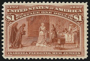 Sale 1026, Lot 1319, 1893 Columbian Issue (Scott 230-245)