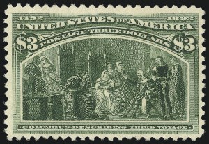 Sale 1026, Lot 1322, 1893 Columbian Issue (Scott 230-245)
