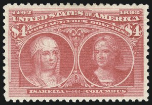 Sale 1026, Lot 1324, 1893 Columbian Issue (Scott 230-245)