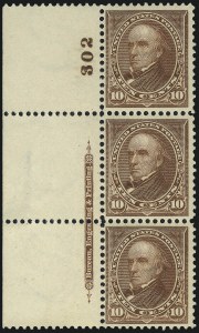 Sale 1026, Lot 1345, 1894-95 Bureau Issues (Scott 250-284)