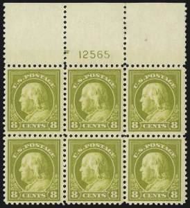 Sale 1026, Lot 1444, 1912-22 Issues, continued (Scott 498f-547)