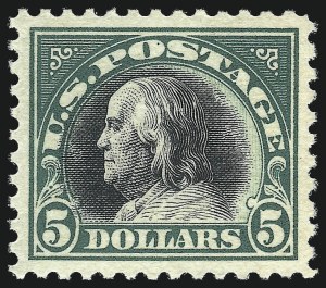 Sale 1026, Lot 1452, 1912-22 Issues, continued (Scott 498f-547)