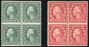 Sale 1026, Lot 1461, 1912-22 Issues, continued (Scott 498f-547)