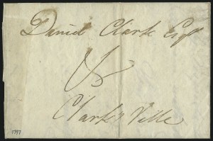 Sale 1026, Lot 1751, Stampless Covers
