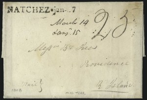 Sale 1026, Lot 1757, Stampless Covers