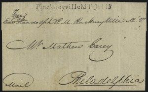 Sale 1026, Lot 1759, Stampless Covers