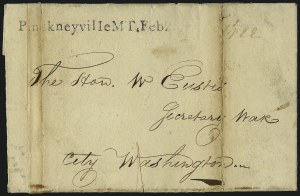 Sale 1026, Lot 1760, Stampless Covers