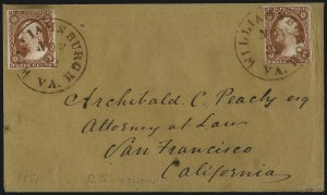 Sale 1026, Lot 1797, 1851-57 Issues on Cover