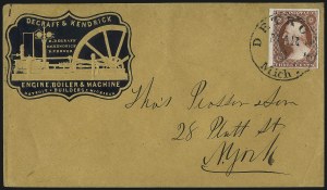 Sale 1026, Lot 1799, 1851-57 Issues on Cover