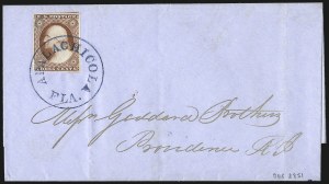 Sale 1026, Lot 1802, 1851-57 Issues on Cover