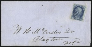 Sale 1026, Lot 1805, 1851-57 Issues on Cover