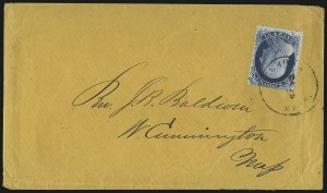Sale 1026, Lot 1806, 1851-57 Issues on Cover