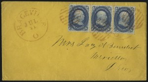 Sale 1026, Lot 1816, 1861-68 Issues on Cover