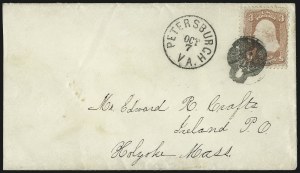 Sale 1026, Lot 1818, 1861-68 Issues on Cover