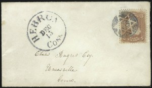 Sale 1026, Lot 1820, 1861-68 Issues on Cover