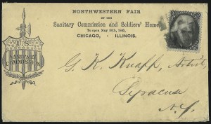 Sale 1026, Lot 1832, 1861-68 Issues on Cover